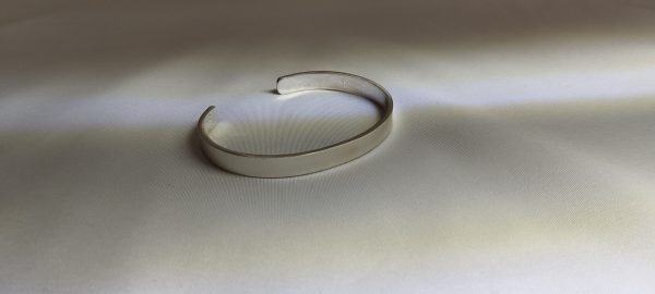 دستبند ( پالنگ ) نقره ساده - تصویر 5
