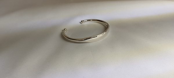 دستبند ( بنگل ) نقره آینه ای - تصویر 5