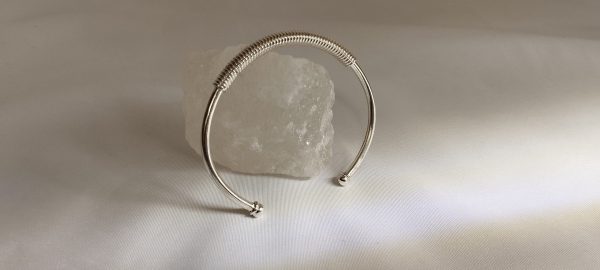 دستبند ( بنگل) نقره فنری - تصویر 6