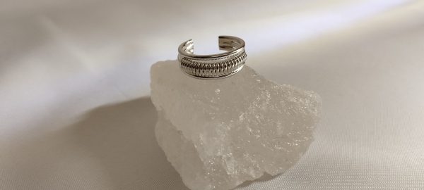انگشتر نقره فنری - تصویر 2