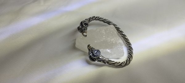 دستبند قوچ هخامنشی نقره