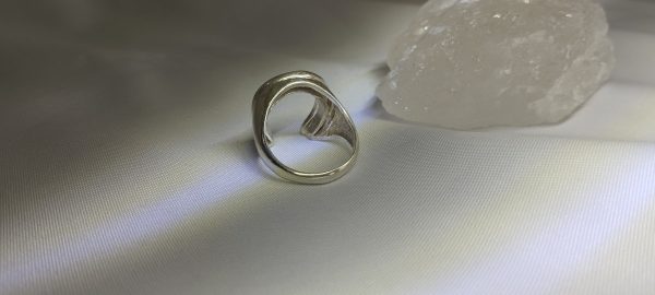 انگشتر نقره طرح نعل - تصویر 7