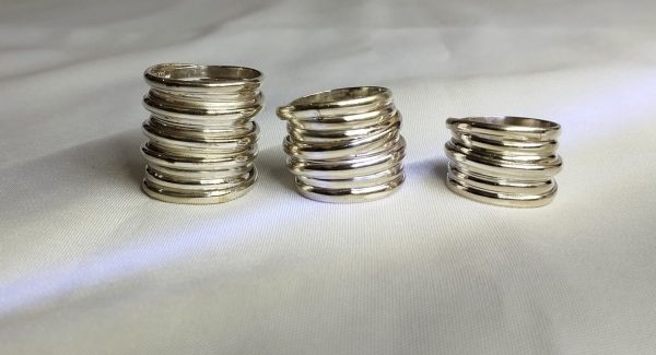 انگشتر فنری نقره - تصویر 7