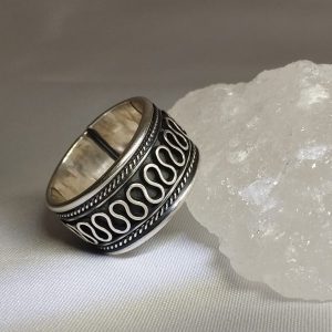 اکسسوری مردانه انگشتر نقره