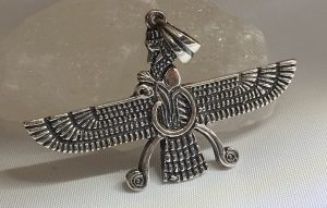 گردنبند نقره فروهر نماد فروهر