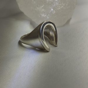 انگشتر نعل نقره