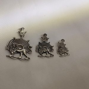 آویز نقره شیر و خورشید