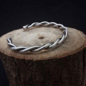 دستبند مفتول پیچ بنگل مفتول پیچ
