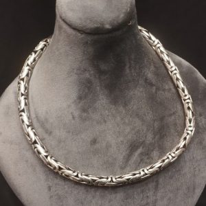 گردنبند نقره طرح رامبو