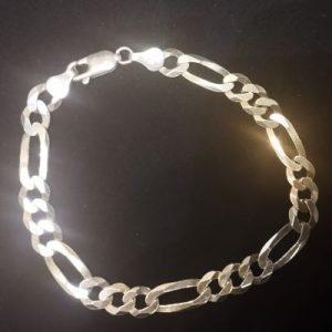 دستبند نقره فیگارو