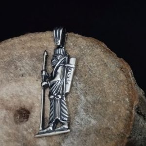 آویز نقره سرباز هخامنشی